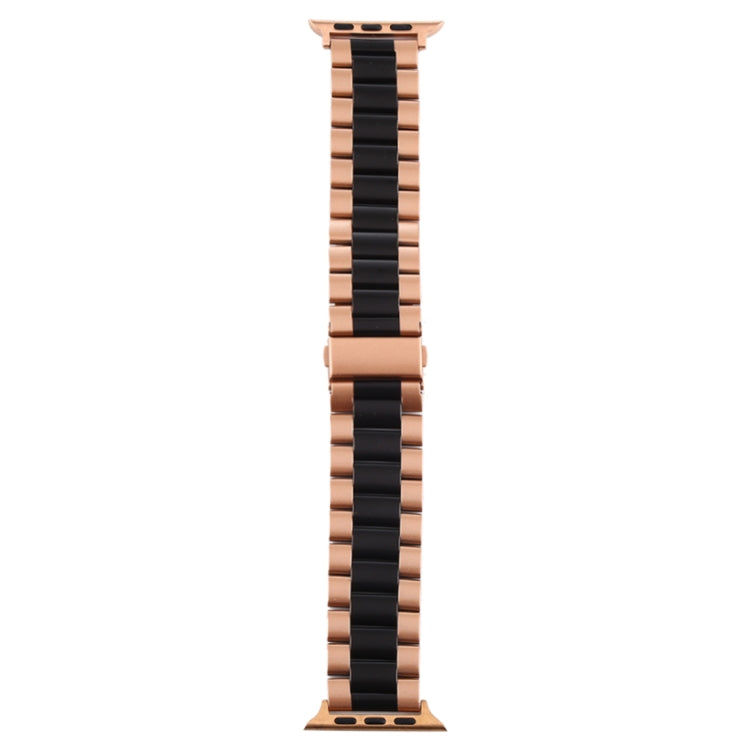 Bracelet de montre en acier inoxydable pour Apple Watch Series 10 42 mm / 9, 8 et 7 41 mm / SE 3, SE 2, 6, SE, 5 et 4 40 mm / 3, 2 et 1 38 mm, pour Apple Watch Series 7 41 mm / 6, SE, 5 et 4 40 mm / 3, 2 et 1 38 mm